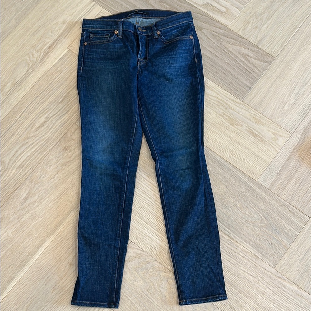 J Brand Dark Blue Skinny Jeans